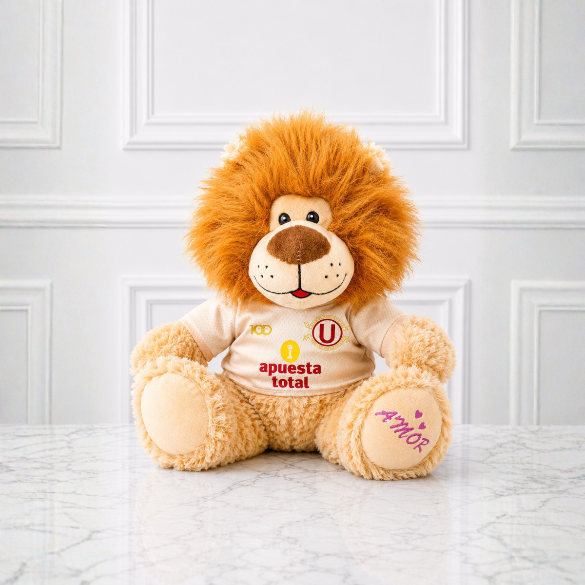 León Universitario de Peluche Premium