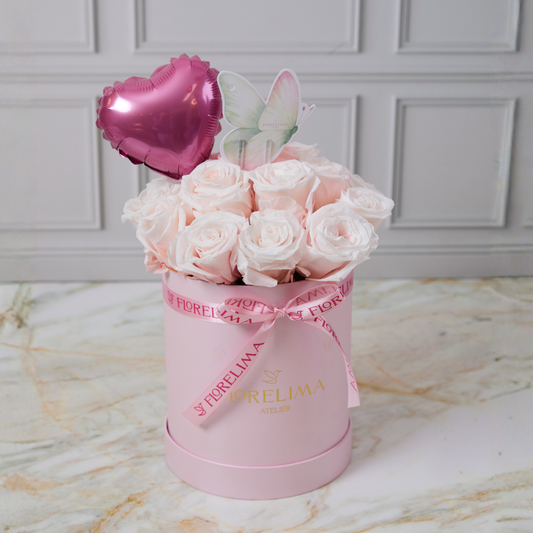 💗 Box Rosas Eternas Encantadas