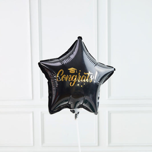 Globo Metálico Mediano "Congrats"