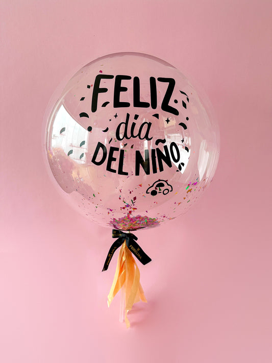 Globo Burbuja - Feliz Día del Niño