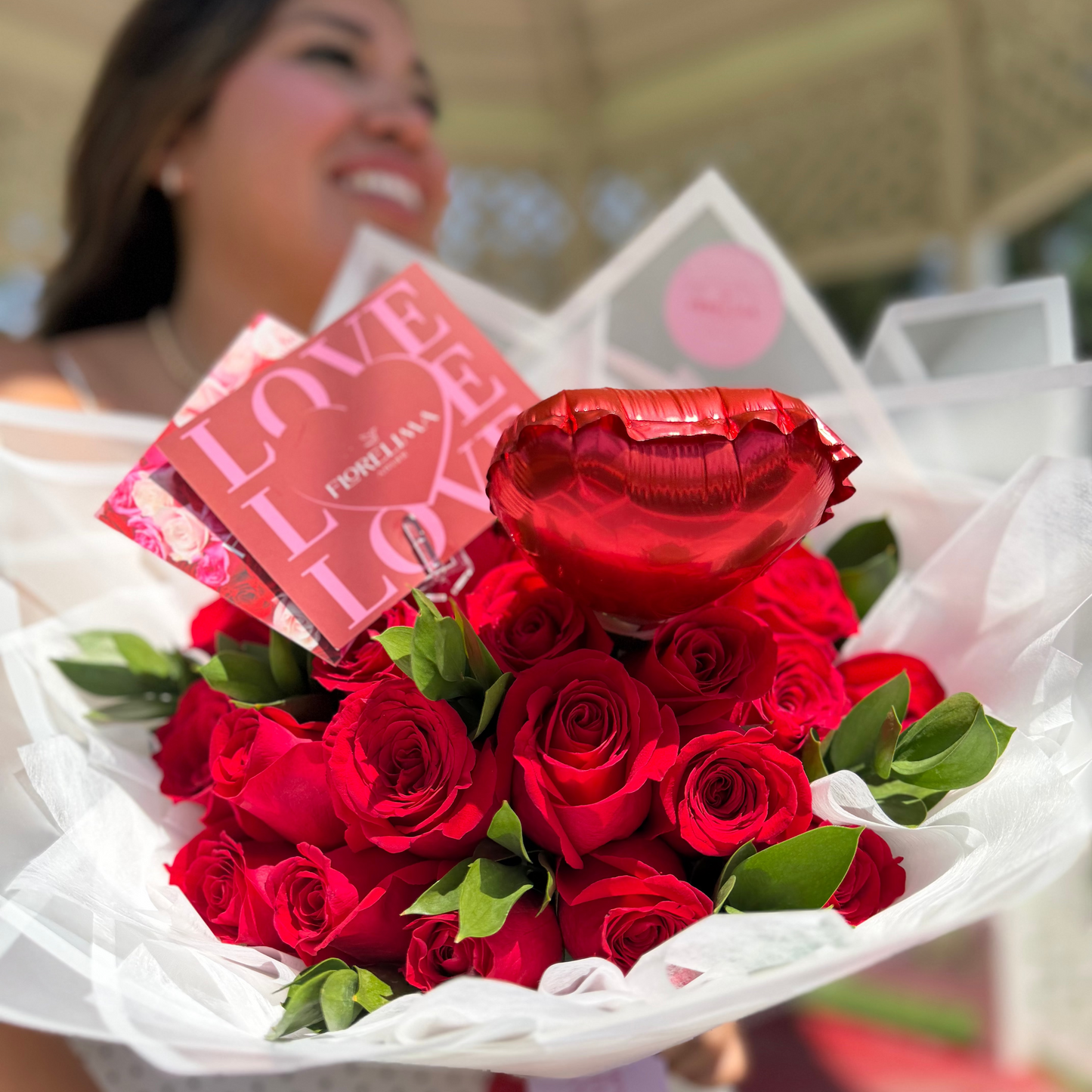 Ramo Puro Amor: 30 Rosas Premium Rojas