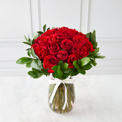 Jarrón 24 Rosas