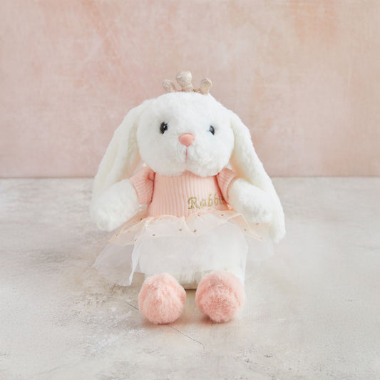 Conejita Bailarina de Peluche Emiliana Pequeña
