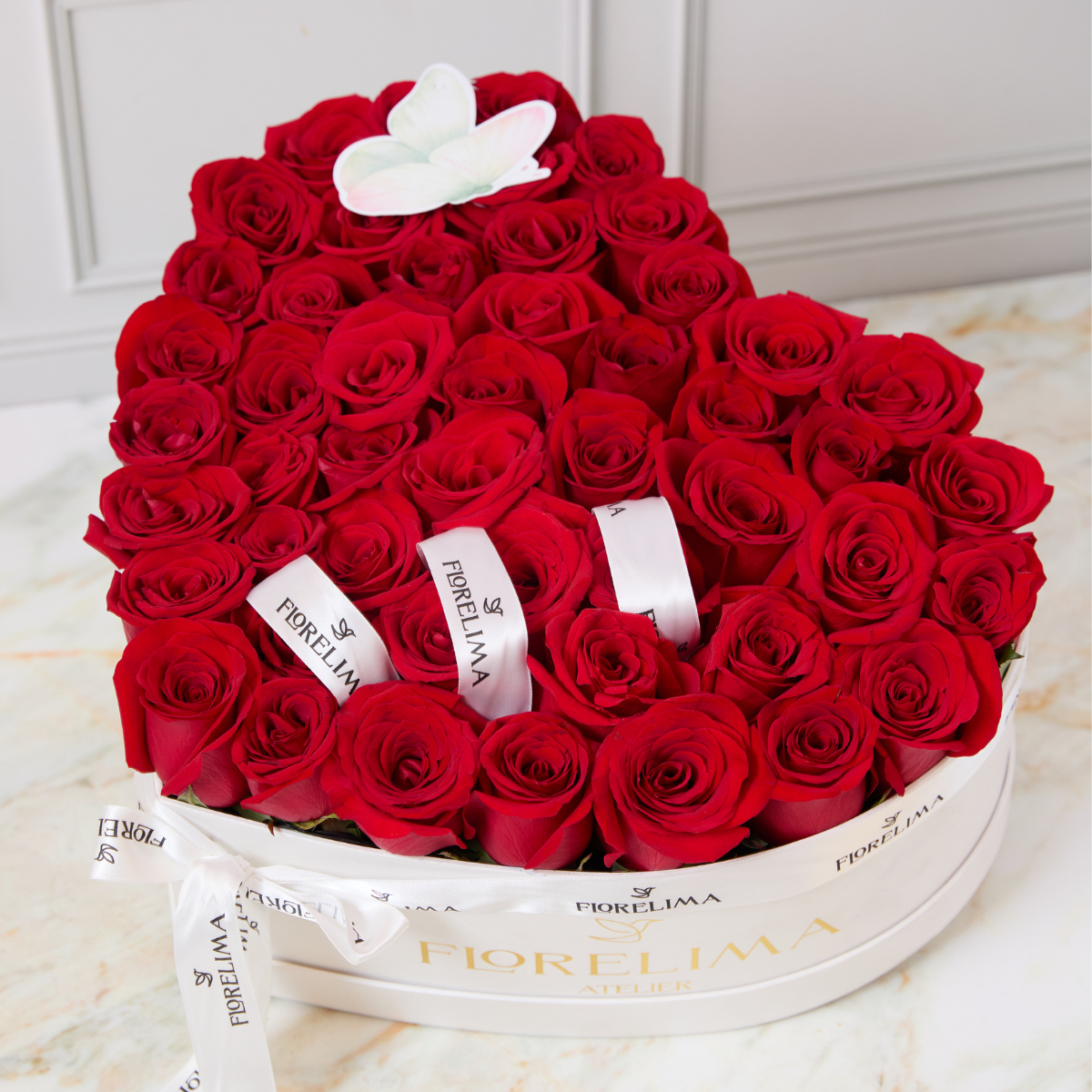 Box XL  Amor de Mamá - rosas rojas