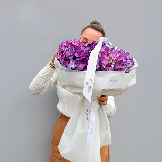 Ramo Aurora: Hortensias