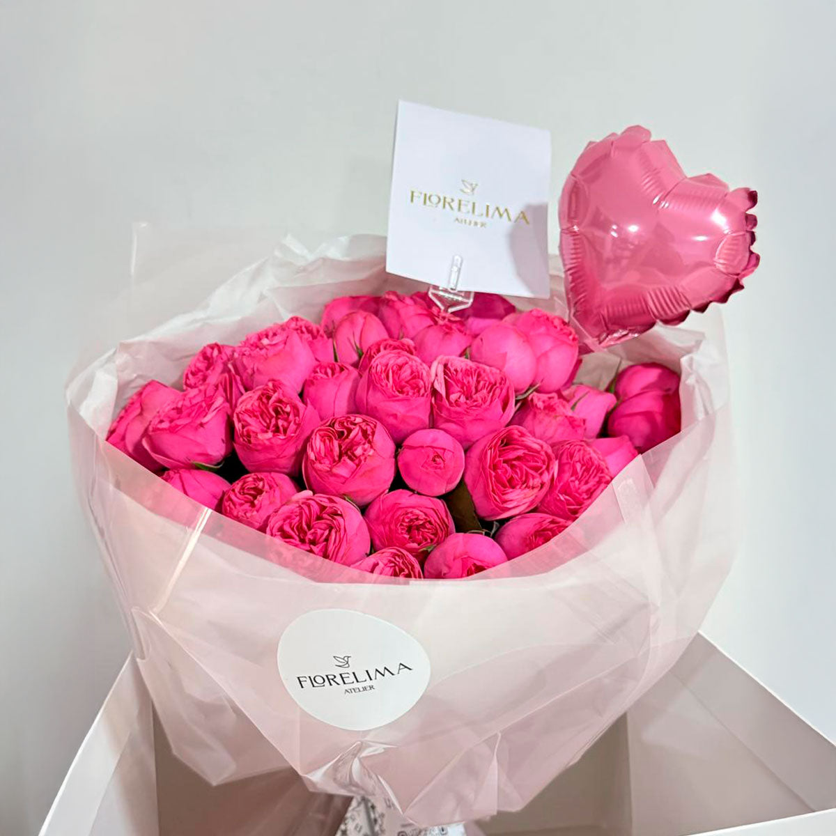 Buchón de Peonias (Rosas inglesas)