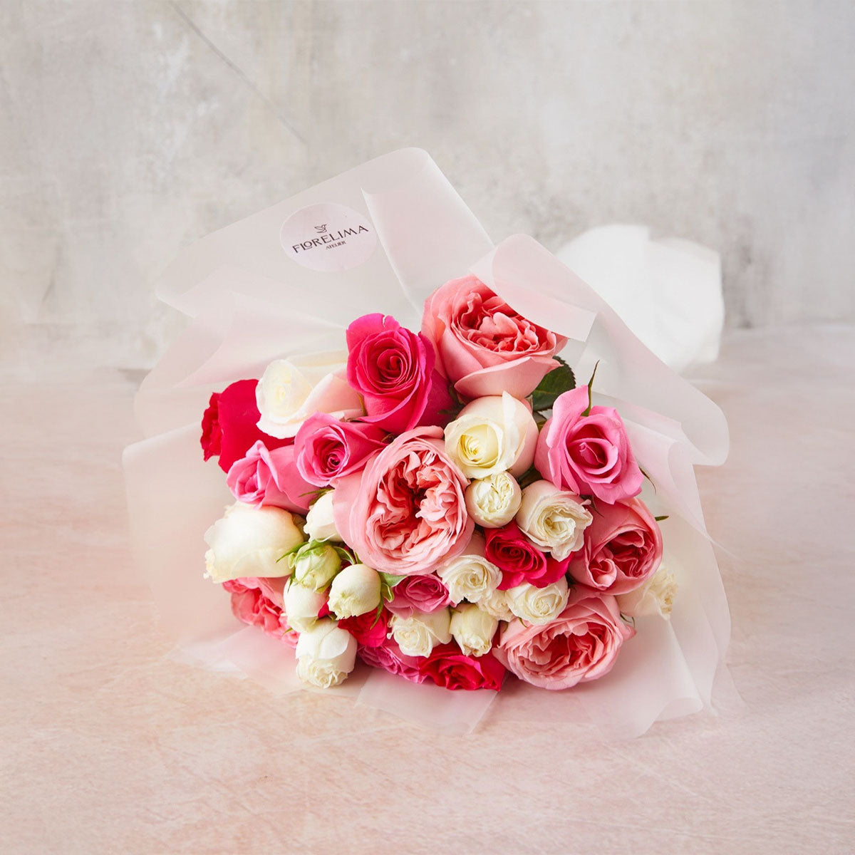 Ramo Bella - Rosas, Rosas Inglesas y Rosas de Jardín