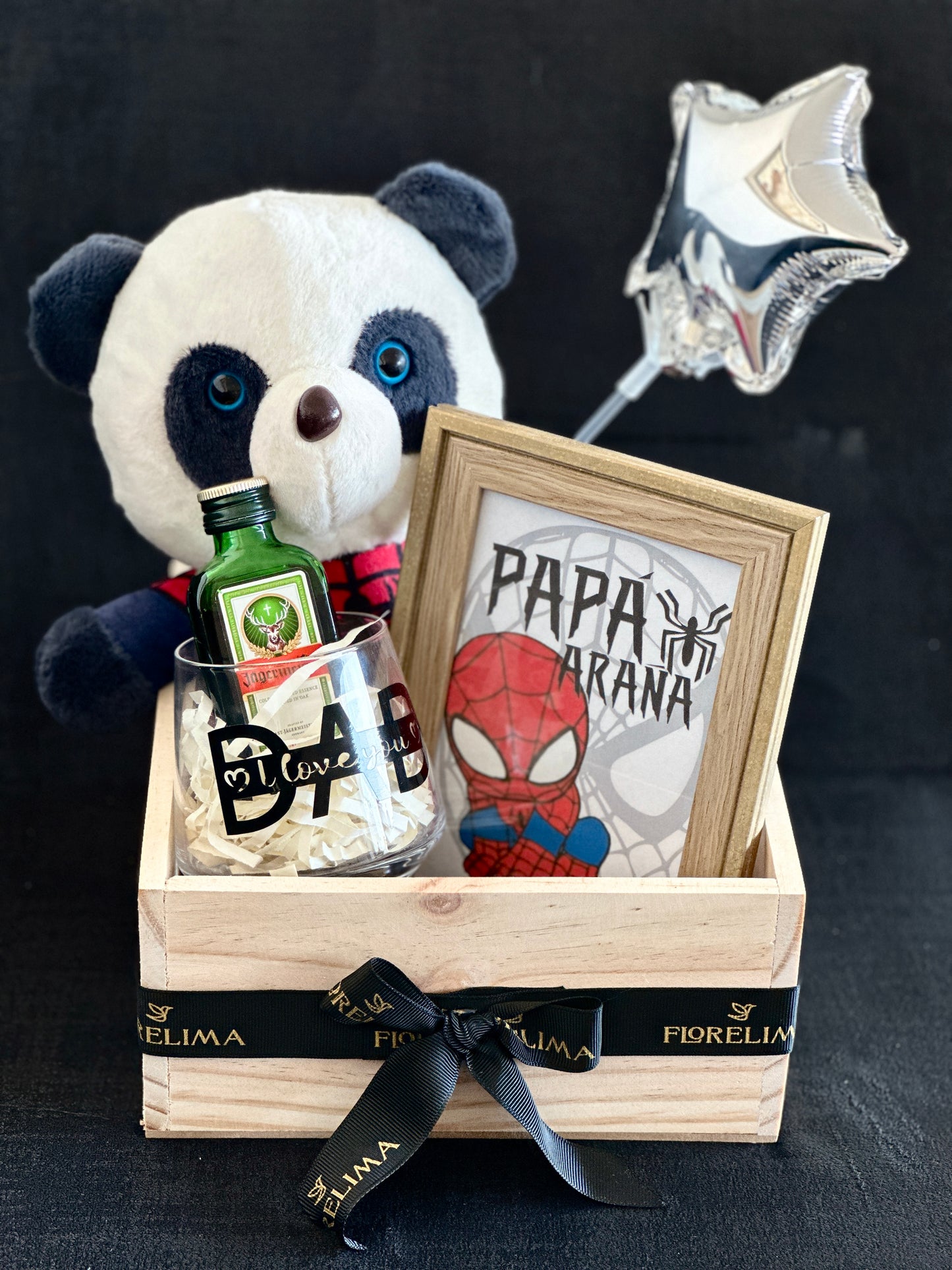 Set "Papá Araña" / Cuadro Personalizado