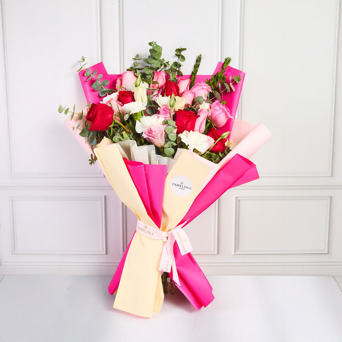 Pack Rosas + Vino Intipalka