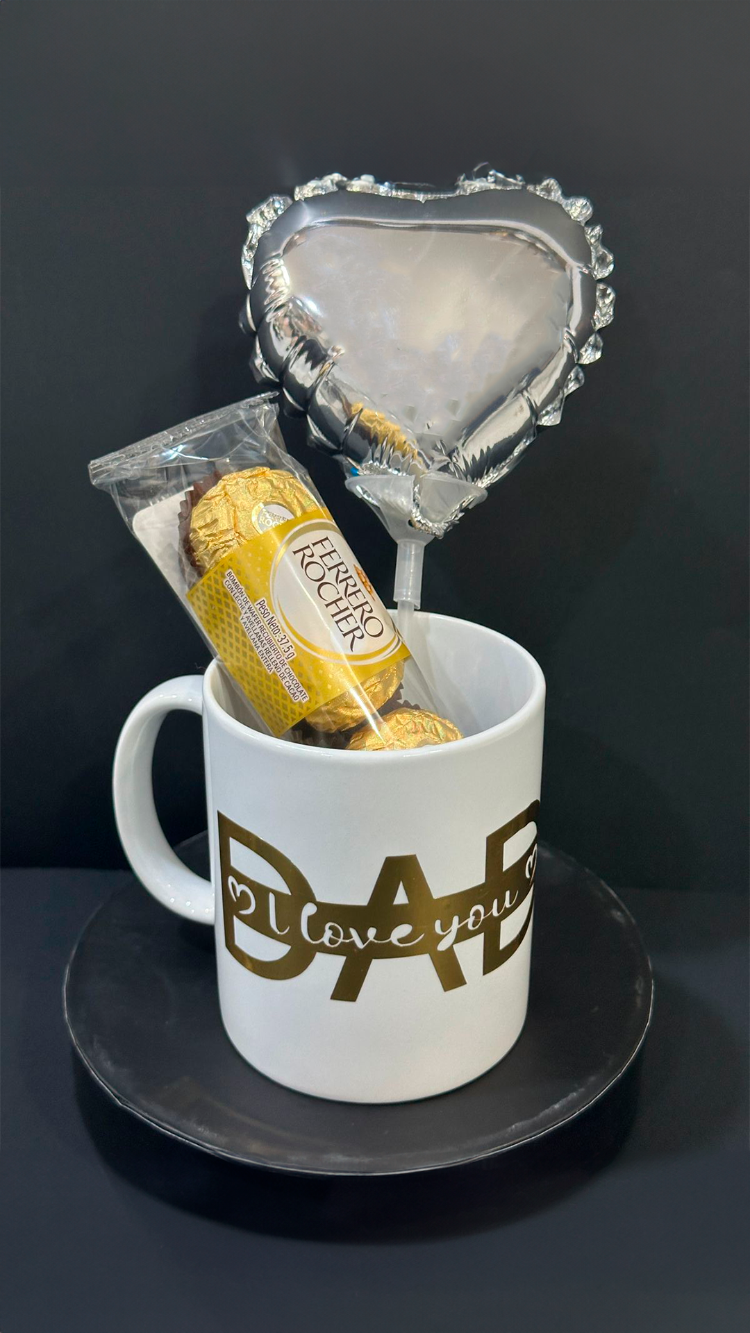 Taza Personalizada + Chocolates